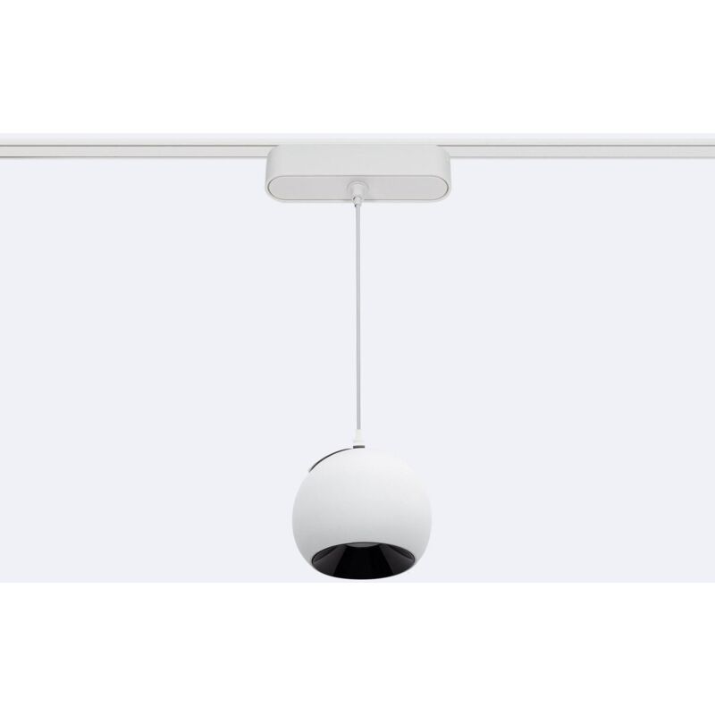 Spot led Suspendu sur Rail Magnétique 25mm Extra-Plat 12W 48V Concave Ø100 mm Blanc 2700K Blanc chaud