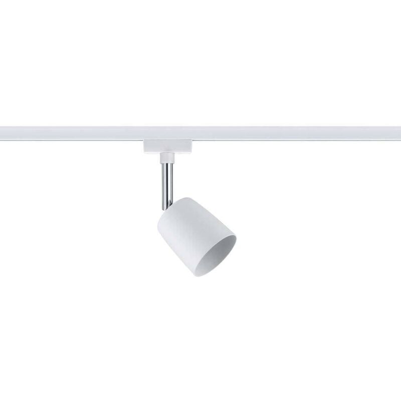 Cover Luminaire sur rail haute tension URail GU10 10 w led blanc, chrome - Paulmann
