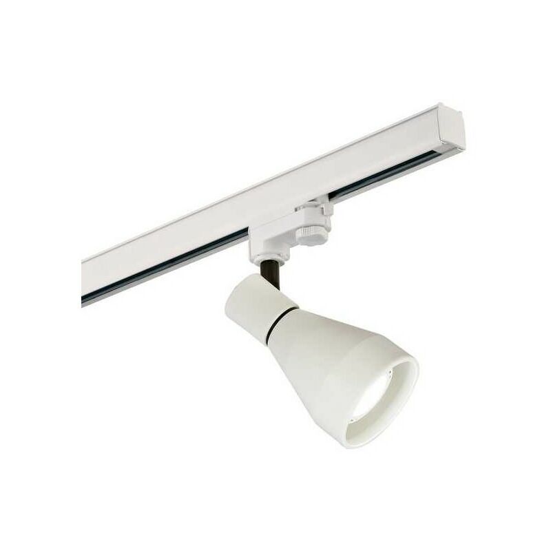 

Foco rail de 1 luz blanco+negro KOS de Mantra