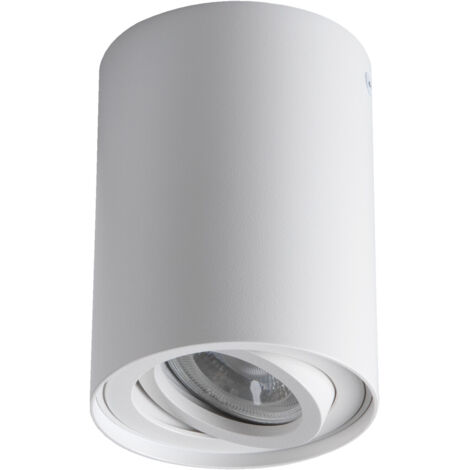 Spot tubo soffitto BORD tondo 10W bianco GU10 Kanlux