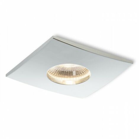 Spot WATERBOY SQ chrome 230V LED 10W 40° IP65 3000K