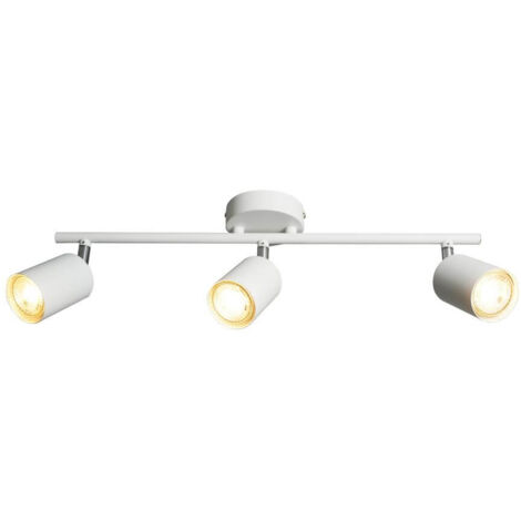 Spoterie EXPLORE 3-Spot Métal Blanc, H.17.3 - IP20 - GU10 /Nordlux Intérieur