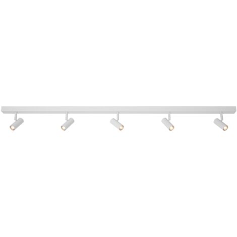Spoterie OMARI 5-Spot Métal Blanc, H.7.5 - IP20 - LED Module /Nordlux Intérieur