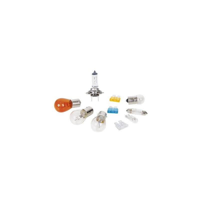 Spot-light - spotlight coffret ampoules voiture H7 standard 10 pièces - ce kit comprend 7 ampoules, 3 fusibles - compatible avec tous types d