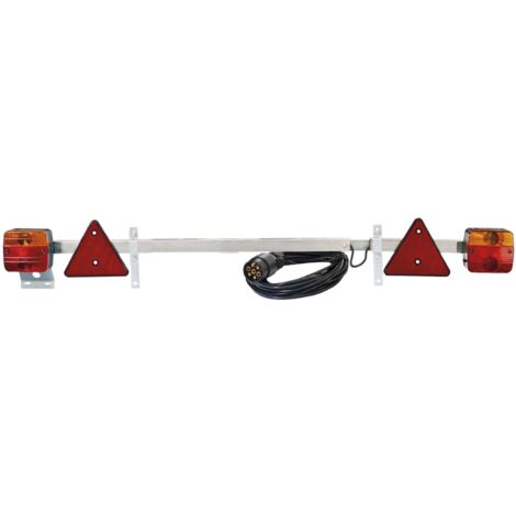 SPOTLIGHT - KIT DE SIGNALISATION - RAMPE DE SIGNALISATION EXTENSIBLE 1.40M À 2.10M - LONG. ALIMENTATION : 7.5M -CONTIENT : 2 LAN