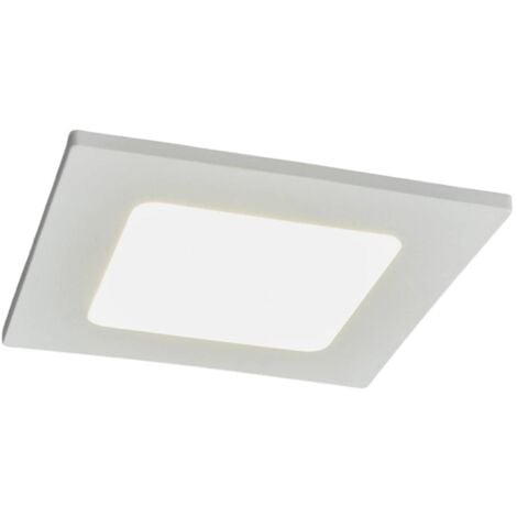 Spotlight Recessed "Joki" (modern) in White made of Plastic for e.g. Bathroom (1 light source, A+) from Lampenwelt