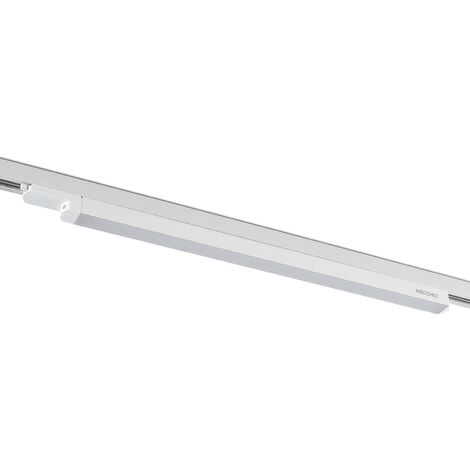 Spotlight skena "Harlow" aus aluminium / grå / zink für arbetsrum / kontor von Arcchio