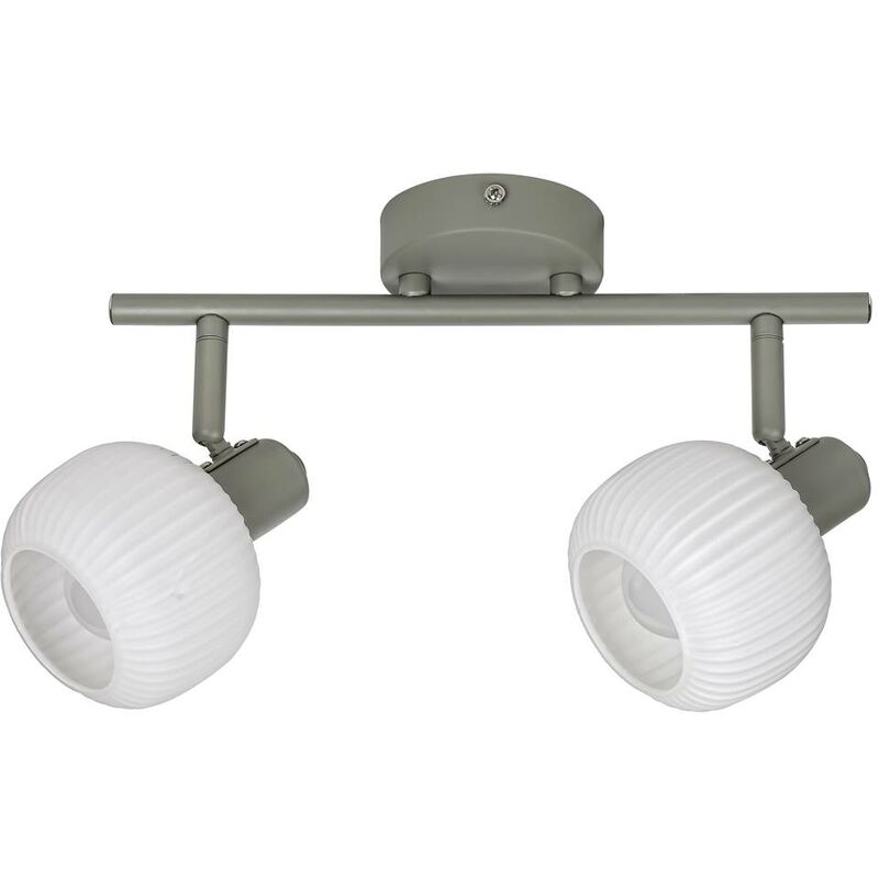 Spotlight Soraya Grey White E14 2x max 40w l: 18