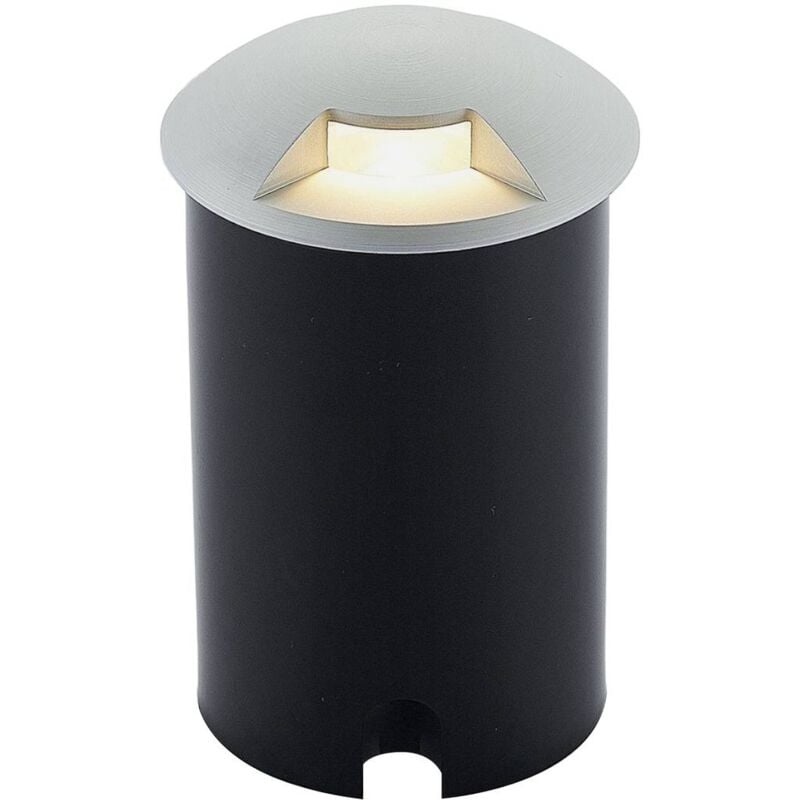 Lucande - Spots encastrables dans le sol à intensité variable 'Milara' en aluminium