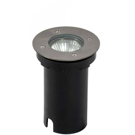 Spots encastrables dans le sol 'Riya' en inox