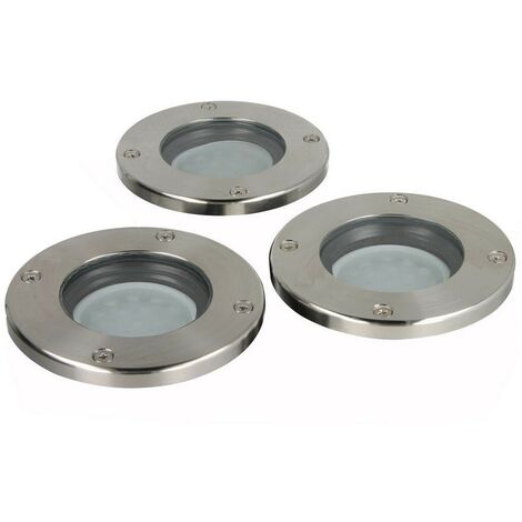 Spots LED encastrables au sol praticables