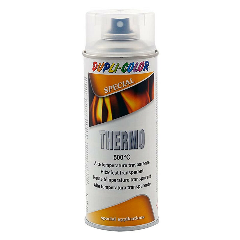 Image of Alte temperature spray - vernice ideale per verniciatura di oggetti esposti a temperature elevate trasparente - duplicolor