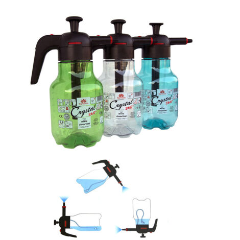 Spray a Pressione da Giardino Di Martino crystal 360 2 L