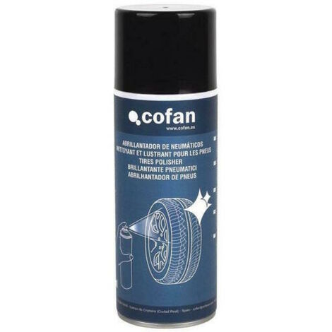 Spray abrillantador de neumaticos/ruedas 400 ml limpia y brillo