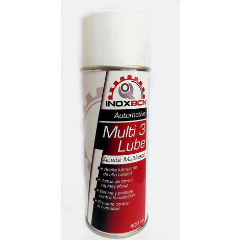Spray aceite lubricante multiusos,limpia,protege,desbloquea 400 ml