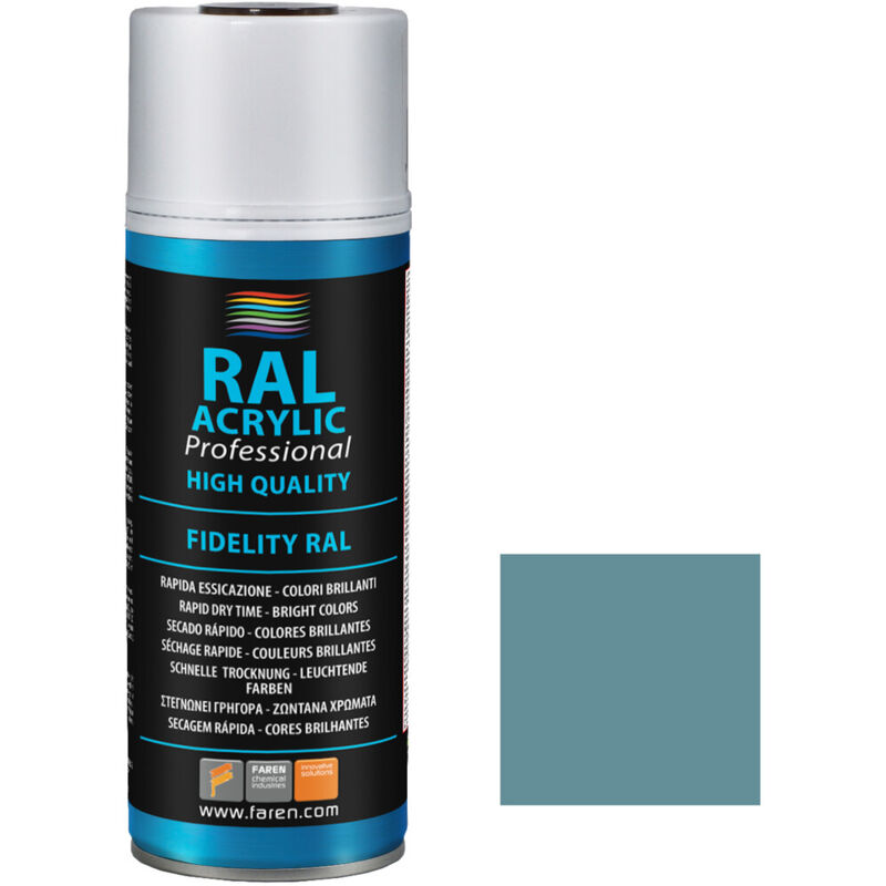 

Spray de pintura gris ceniza RAL 7000 400ml. ( 4VU400) - Faren