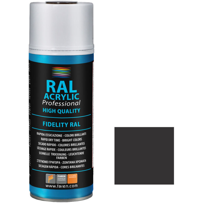 

Spray de pintura gris pizarra RAL 7015 400 ml. ( 5VU400) - Faren