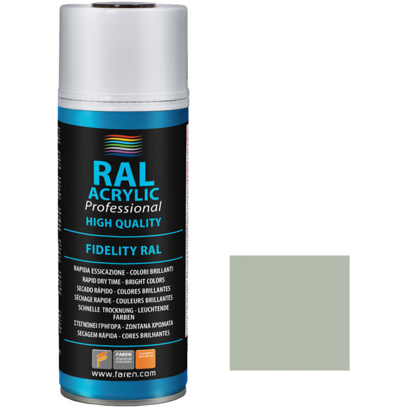 

Spray de pintura gris guijarro RAL 7032 400 ml. ( 4VW400) - Faren