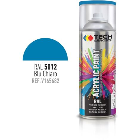 SPRAY ACRILICO BLU CHIARO 400ML RAL 5012.