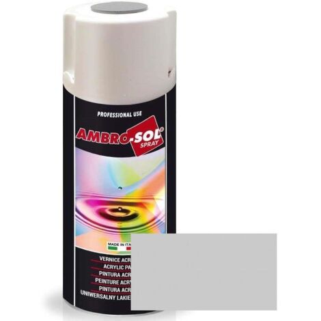 spray acrílico ral 7047. gris tele. aerosol. 400 ml - ambrosol