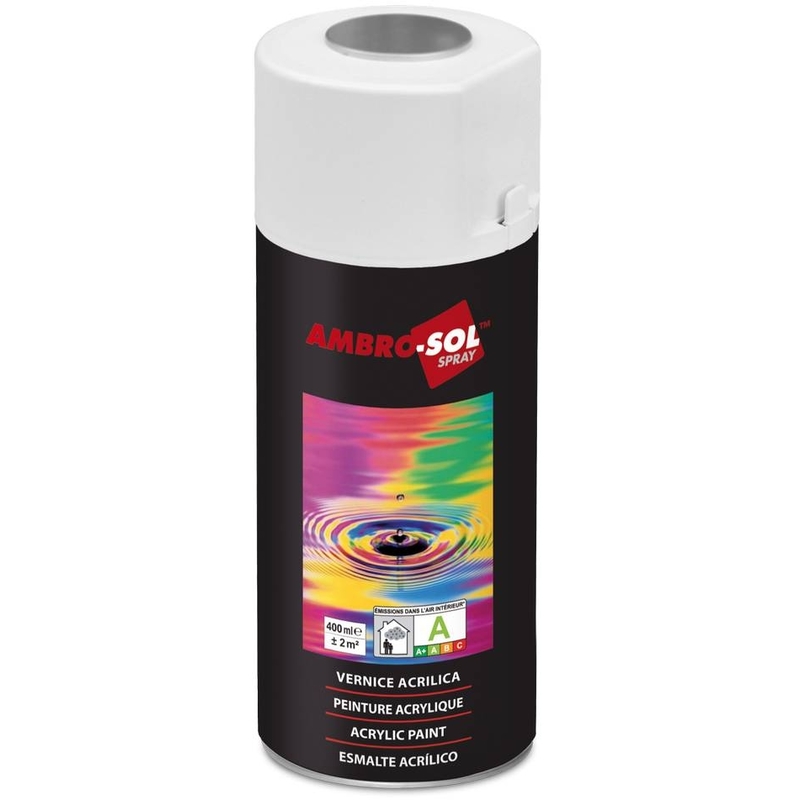 Image of Spray acrilico rosso fuoco ral 3000 ml.400