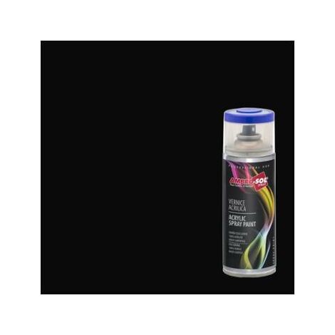 SPRAY ACRILICO600ML NERO LUCIDO RAL 9005