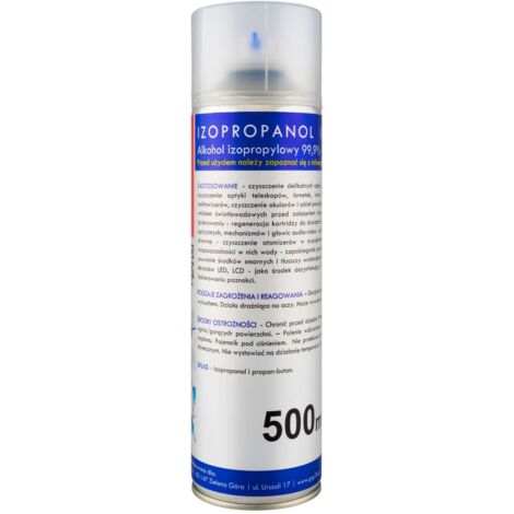 Spray alcole isopropilico IPA I-MAX 99,9% 500ML