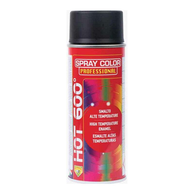 

Spray Alta Temperatura Negro Mate 400 Ml