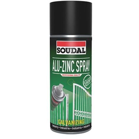 SPRAY ALU ZINCO LUCIDO 400 ml SOUDAL