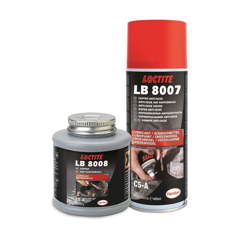 Henkel - Loctite lb 8008 - Graisse cuivre anti-grippant - Aérosol 400 ml