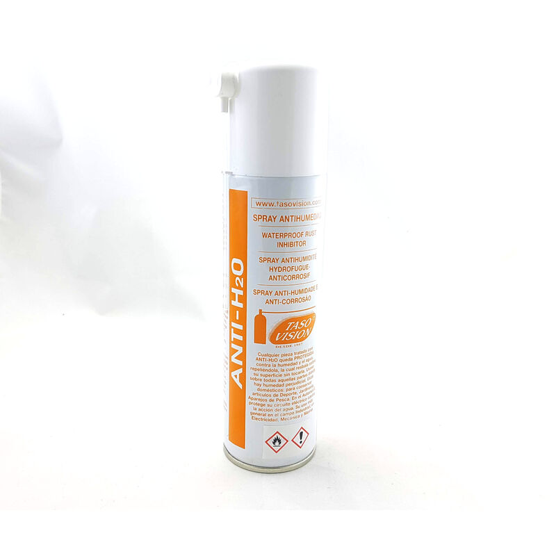 Spray anti-humidité, évite les effets de l'humidité dans les appareils électriques, mécaniques, marins, etc. Tasovision ANTIH2O 250cc
