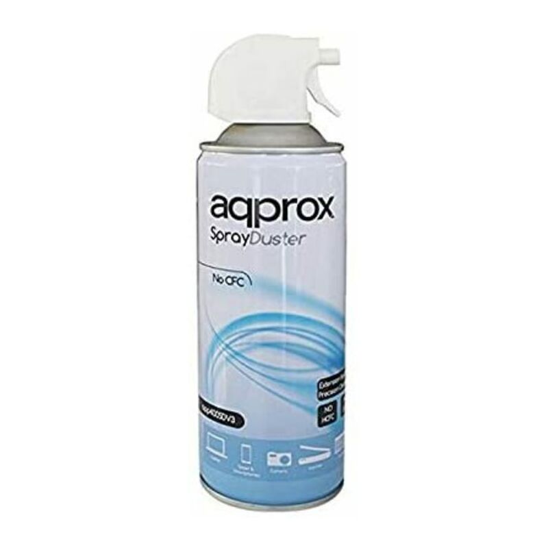 Approx - Spray dépoussiérant 400 ml (air comprimé, nettoyage) app400sd version v3