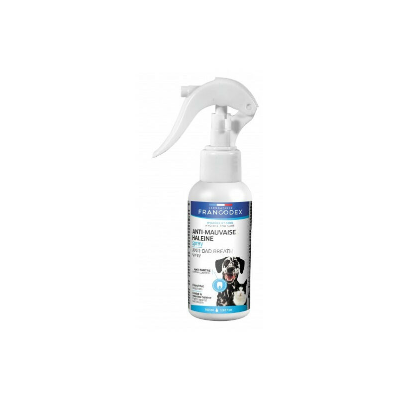 

Spray antitranspirante 100ml para perros y gatos