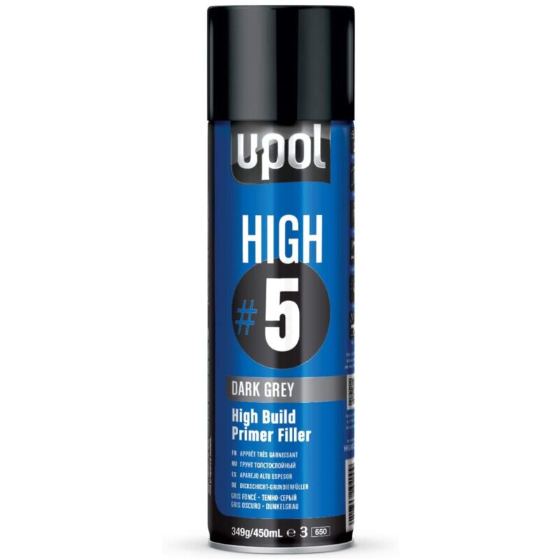 

Spray Aparejo Alto Espesor High 5 450 Ml | Gris Oscuro - Gris Oscuro