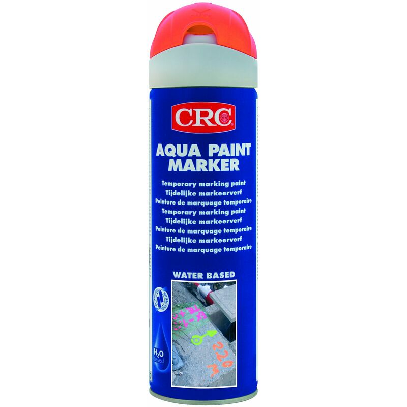 

Spray Aqua Paint Marker Naranja Fluor 500 Ml