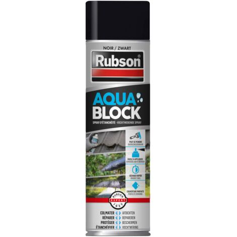 Spray Aquablock Negro Aero 300ml - Rubson