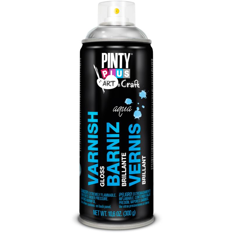 

Spray Barniz Manualidades Satinado 400 Ml Agua