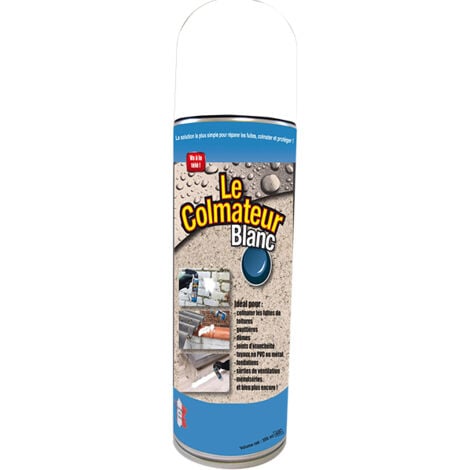 Spray bitume d'étanchéité 250ml blanc - Dhaze - le colmateur blanc