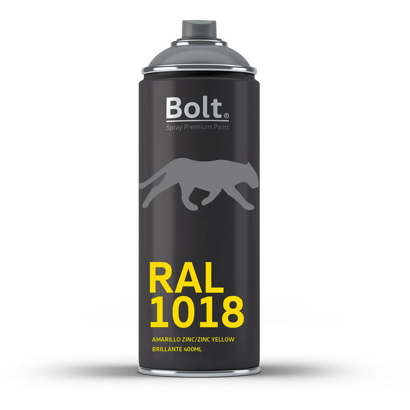 

SPRAY BOLT PREMIUM ACRILICO BRILLANTE RAL 400 ML | RAL: RAL 1018 Amarillo de zinc - RAL 1018 Amarillo de zinc