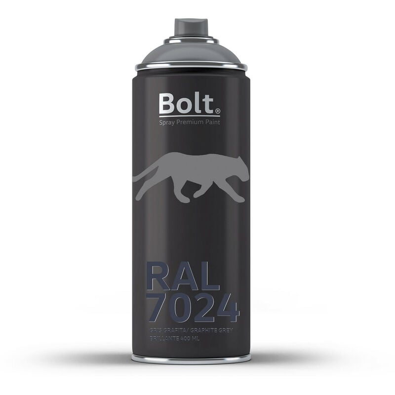 

SPRAY BOLT PREMIUM ACRILICO BRILLANTE RAL 400 ML | RAL: RAL 7024 Gris grafita - RAL 7024 Gris grafita