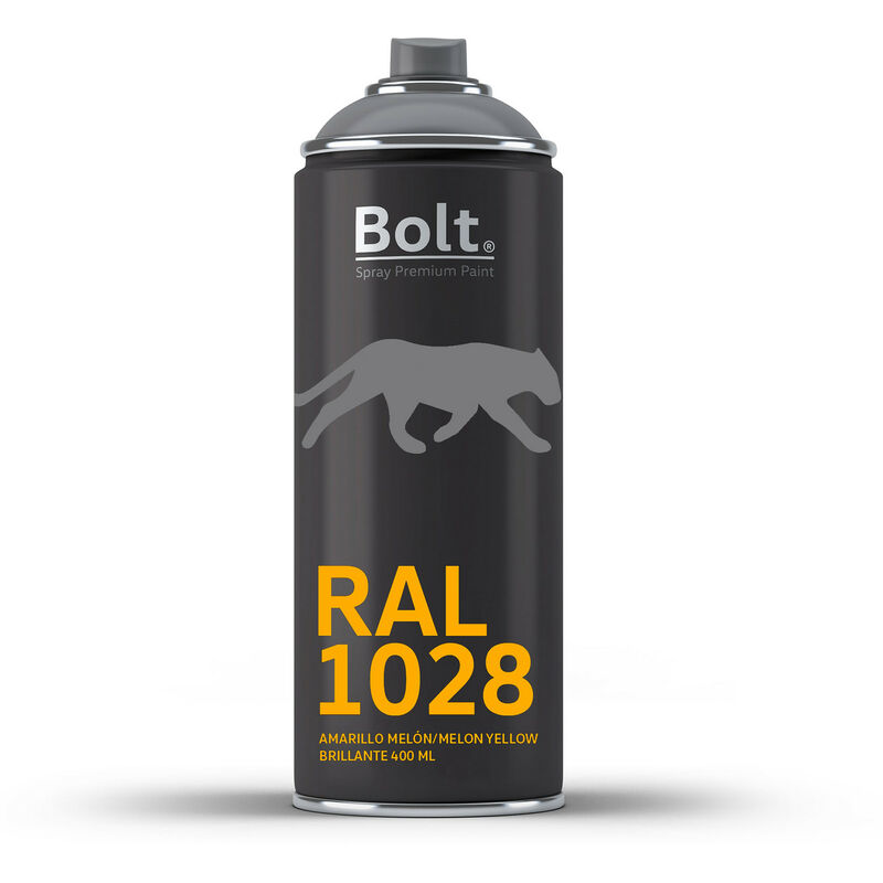 

SPRAY BOLT PREMIUM ACRILICO BRILLANTE RAL 400 ML | RAL: RAL 1028 Amarillo melón - RAL 1028 Amarillo melón