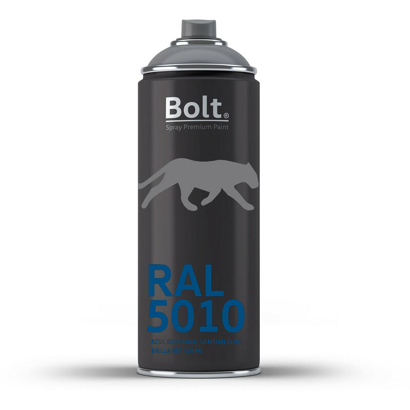 

SPRAY BOLT PREMIUM ACRILICO BRILLANTE RAL 400 ML | RAL: RAL 5010 Azul genciana - RAL 5010 Azul genciana