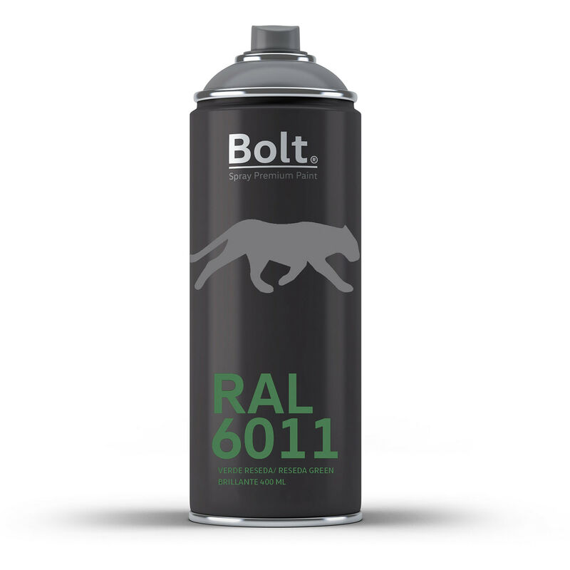 

SPRAY BOLT PREMIUM ACRILICO BRILLANTE RAL 400 ML | RAL: RAL 6011 Verde reseda - RAL 6011 Verde reseda