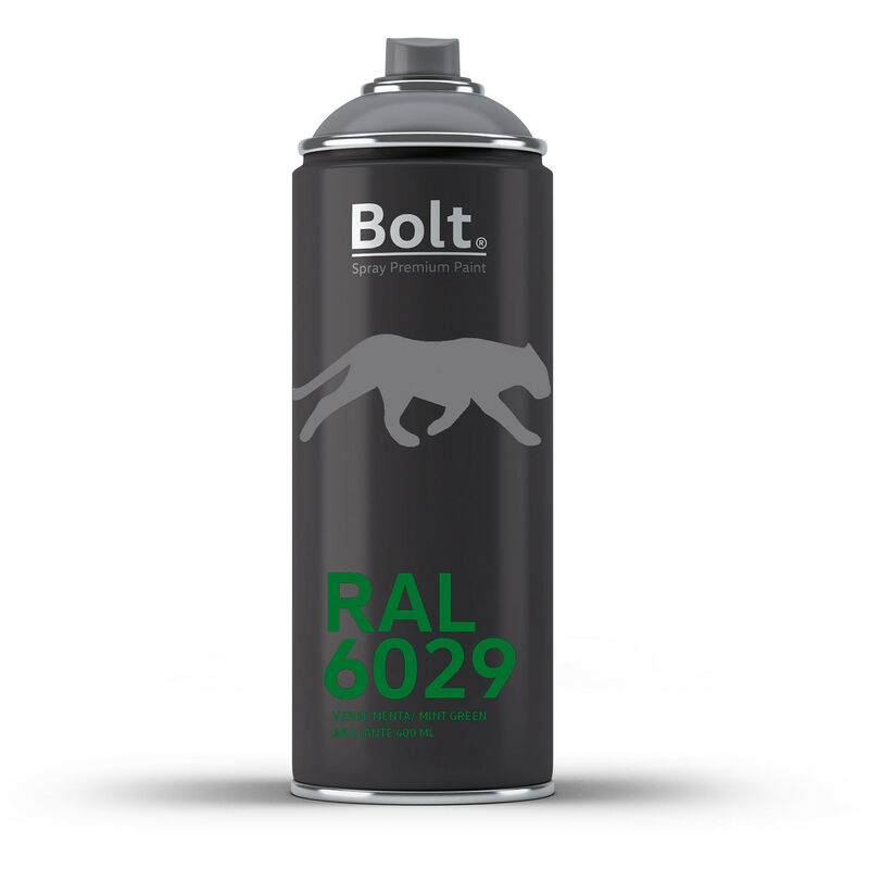 

SPRAY BOLT PREMIUM ACRILICO BRILLANTE RAL 400 ML | RAL: RAL 6029 Verde menta - RAL 6029 Verde menta