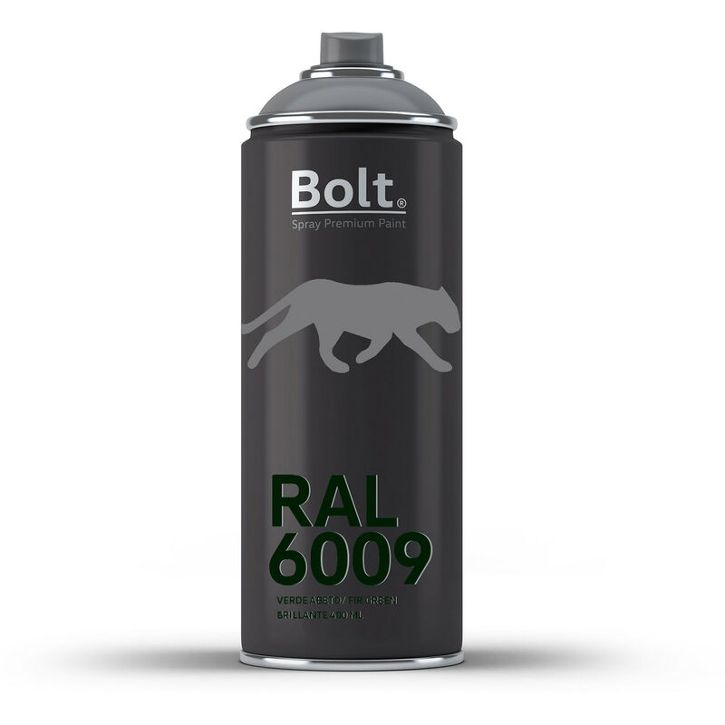 

SPRAY BOLT PREMIUM ACRILICO BRILLANTE RAL 400 ML | RAL: RAL 6009 Verde abeto - RAL 6009 Verde abeto