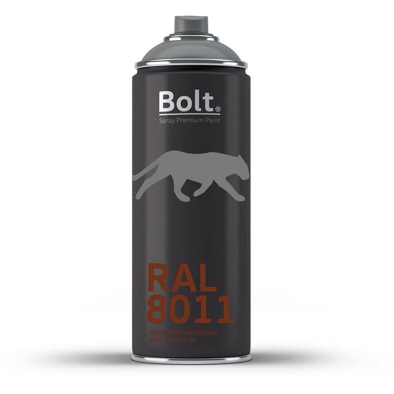 

SPRAY BOLT PREMIUM ACRILICO BRILLANTE RAL 400 ML | RAL: RAL 8011 Pardo nuez - RAL 8011 Pardo nuez