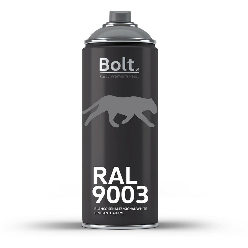 

SPRAY BOLT PREMIUM ACRILICO BRILLANTE RAL 400 ML | RAL: RAL 9003 Blanco señales - RAL 9003 Blanco señales