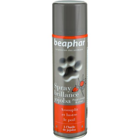 Spray Brillance jojoba Premium Beaphar : 250 ml