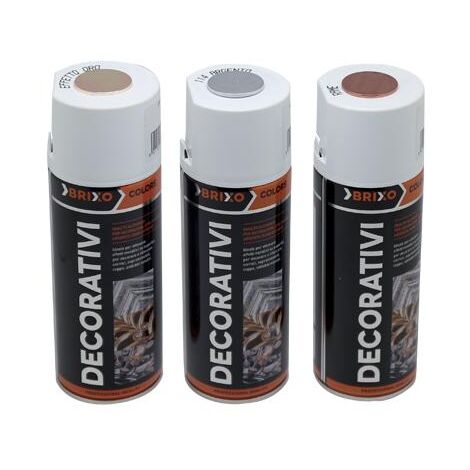 SPRAY BRIXO COLORS CROMO ARGENTO