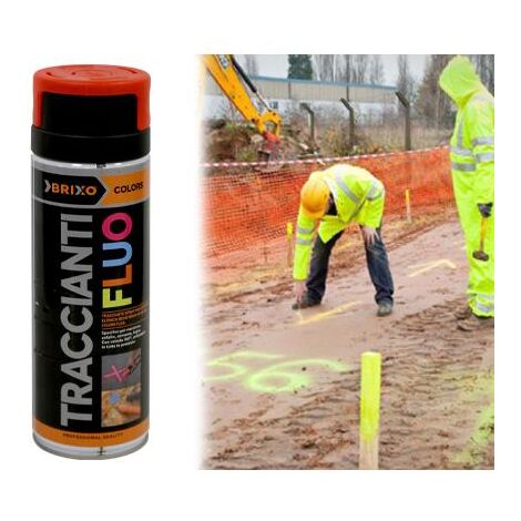 SPRAY BRIXO COLORS TRACCIANTE FLUO VERDE